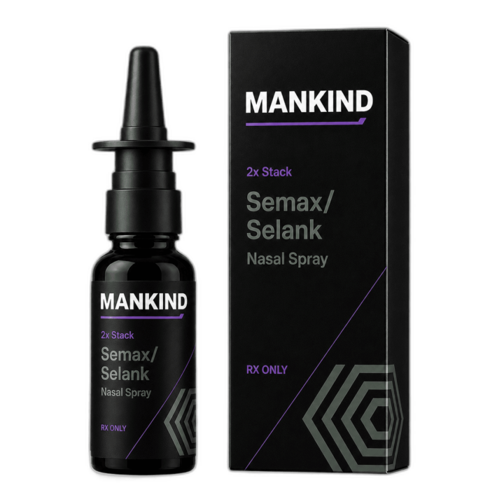 Calm Focus Nasal Spray: Semax + Selank